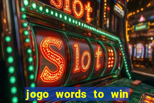 jogo words to win paga mesmo